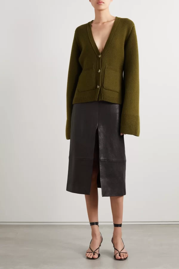 Green Cardigan