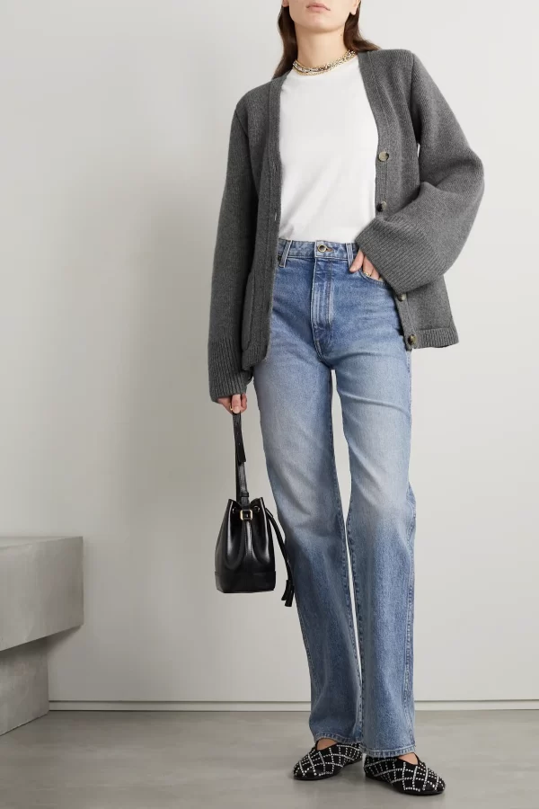 Cardigan with pockets - Image 3